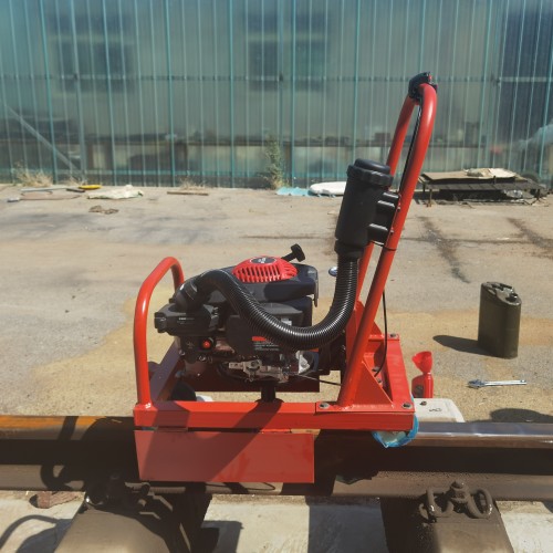 内燃钢轨除锈打磨机使用演示视频-今年会