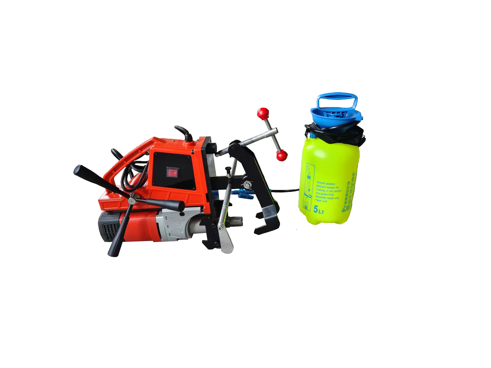 电动钢轨钻孔机介绍视频